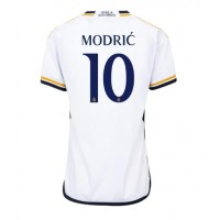 Camisa de time de futebol Real Madrid Luka Modric #10 Replicas 1º Equipamento Feminina 2023-24 Manga Curta